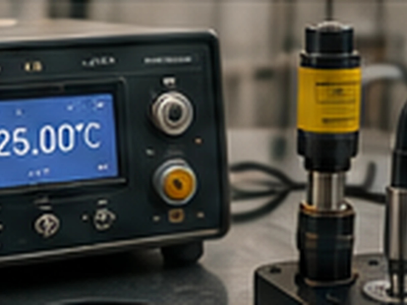 Industrial calibration instrument and sensor.